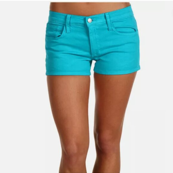 Joe's Jeans "Fifty Five Colors" Denim Shorts in Blue - Picture 1 of 4